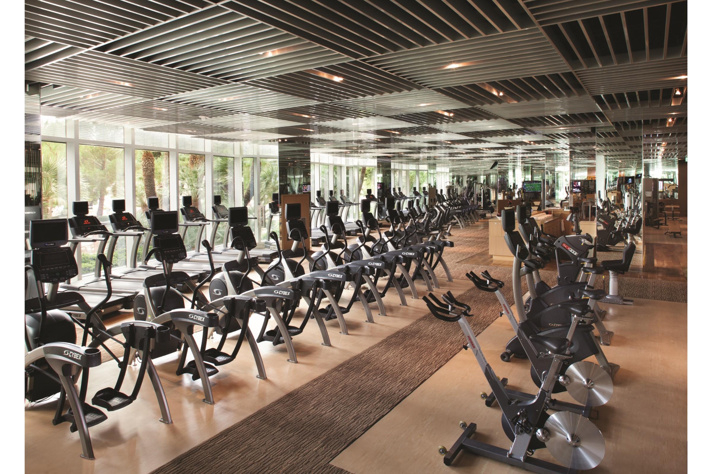 Aria Resort & Casino Las Vegas Ngoại thất bức ảnh The gym at the InterContinental