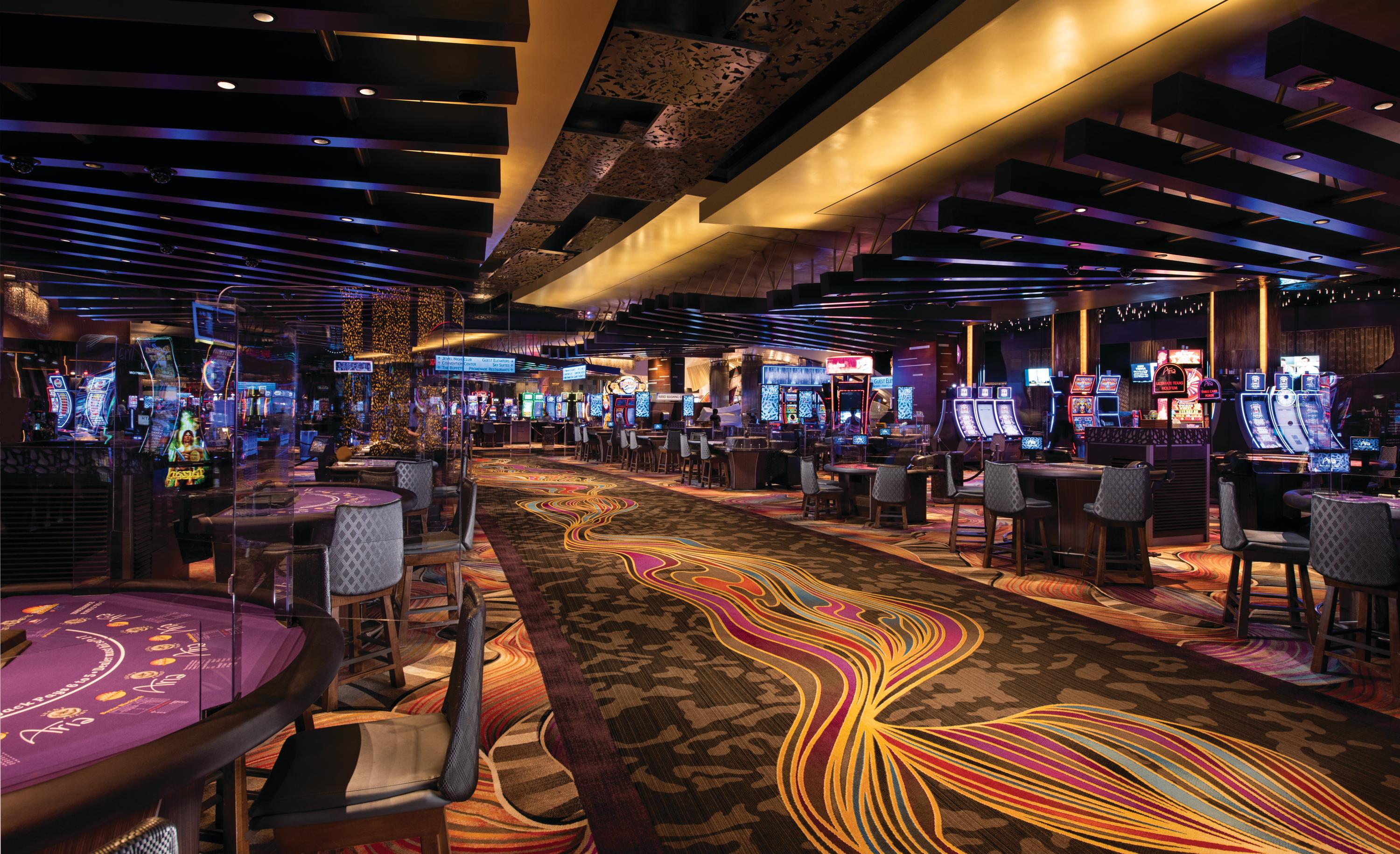 Aria Resort & Casino Las Vegas Ngoại thất bức ảnh The casino floor at Wynn Las Vegas